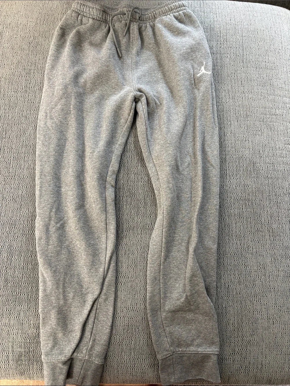Jordan Kids Gray Logo Fleece Joggers